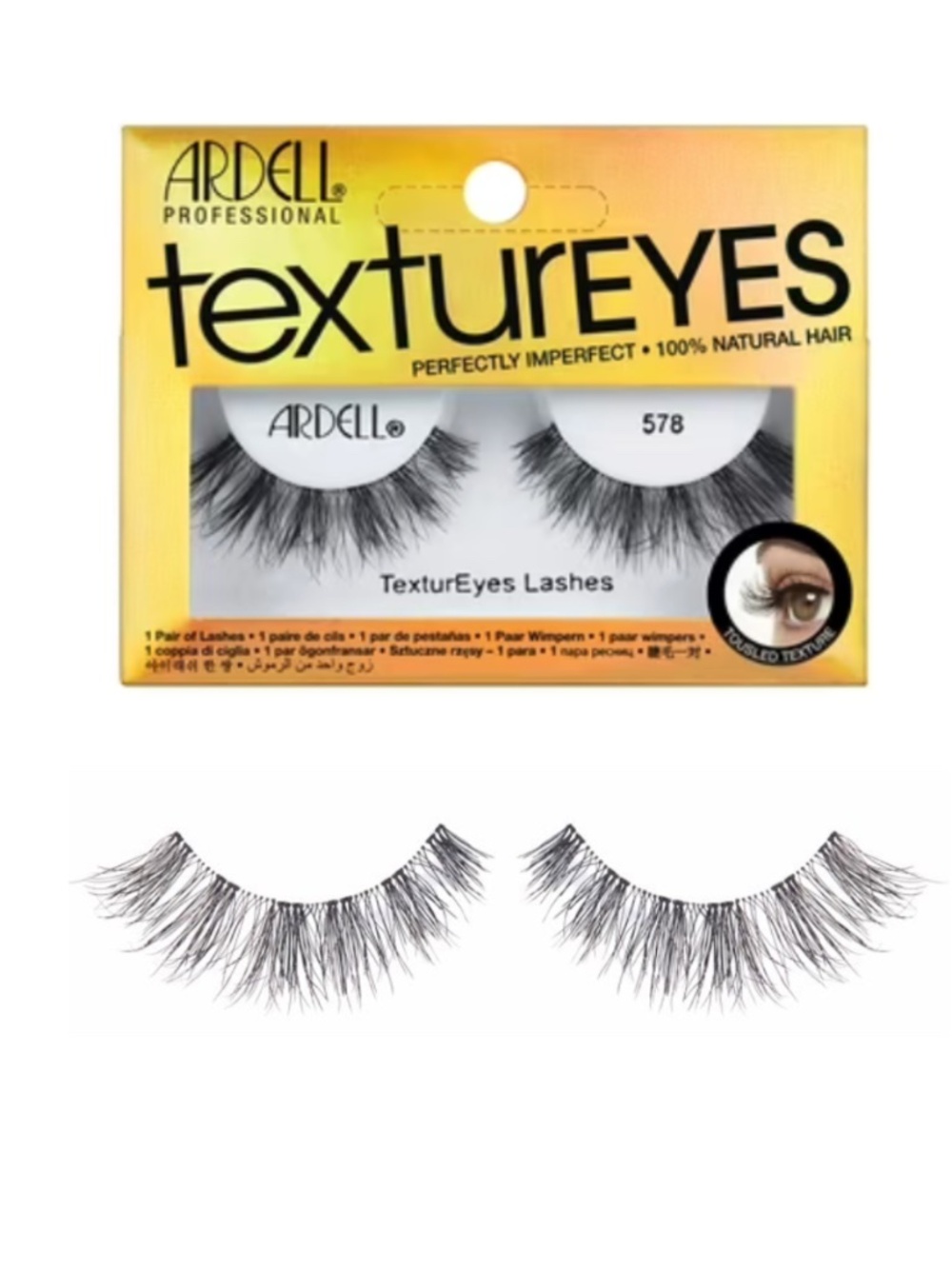 ARDELL TexturEyes Natural Hair Lashes NEW